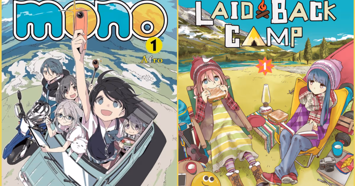 Laid-Back Camp and Mono Manga Series Go on Hiatus Due to Creator Afro's Health Issues