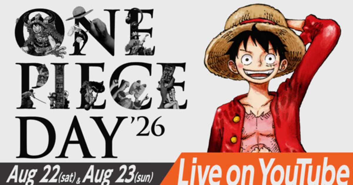 One Piece Day 2026 to Be Streamed Live Worldwide via YouTube