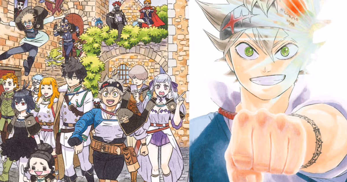 Black Clover's 38th and Final Volume and Official Guide Book Released