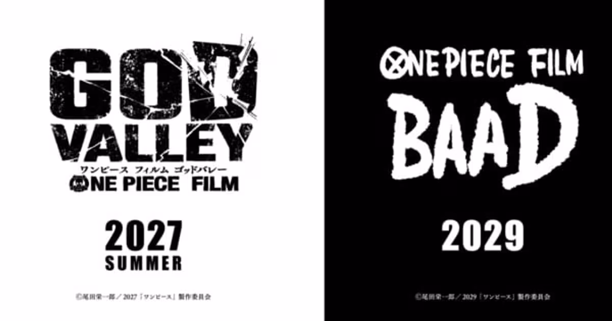 Two New Films Announced at One Piece Day '26: God Valley and Baad