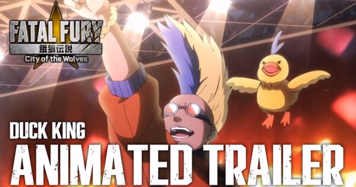 Duck King Trailer by Masami Obari Released for Fatal Fury: City of the Wolves